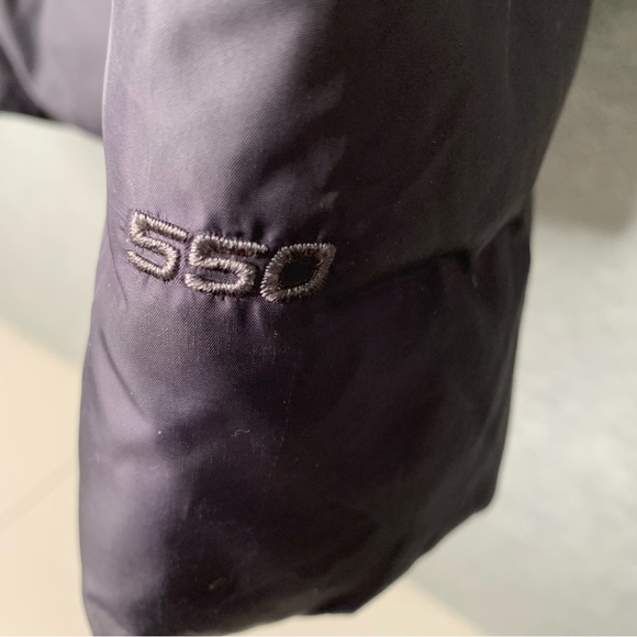 The North Face 550 Girl’s Black Hooded Down Fill Puffer Fleece Lined SZ 10/12 M- - Picture 7 of 13